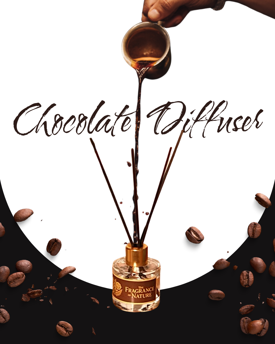 Fragrance of Nature Decadent Chocolate Delight Reed Diffuser