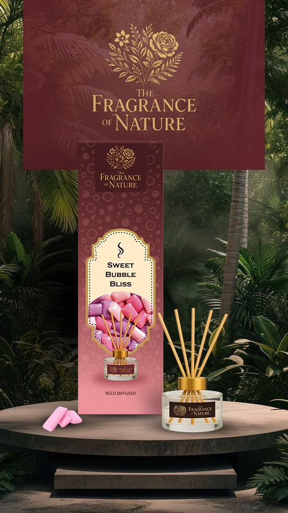 Fragrance of Nature Sweet Bubble Bliss Reed Diffuser