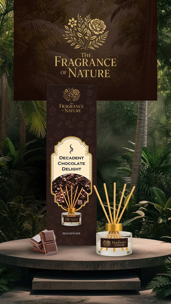 Fragrance of Nature Decadent Chocolate Delight Reed Diffuser