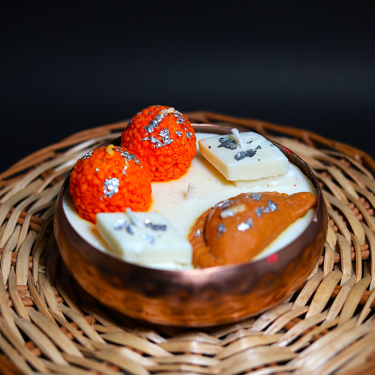 Fragrance of Nature – Festival Modak, Kaju Katli & Sanjori Scented Candle