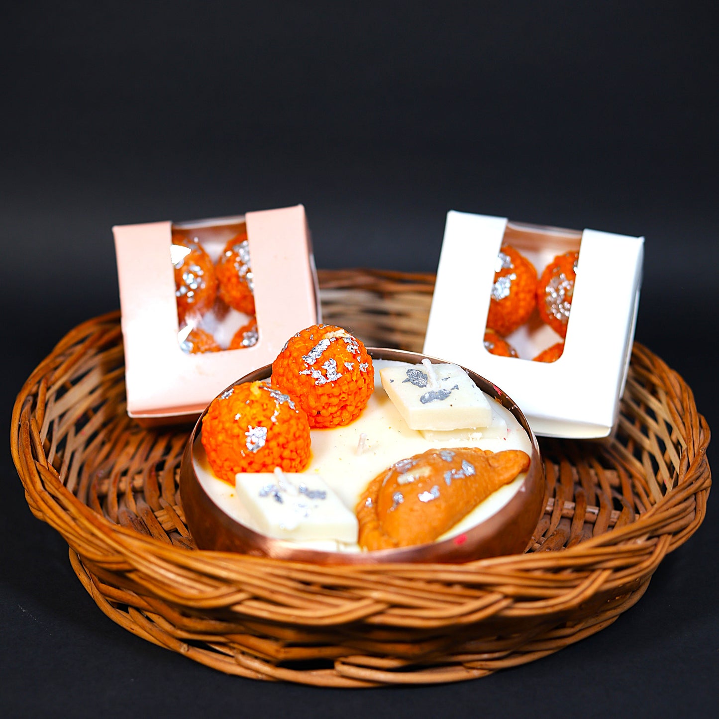 Fragrance of Nature – Festival Modak, Kaju Katli & Sanjori Scented Candle