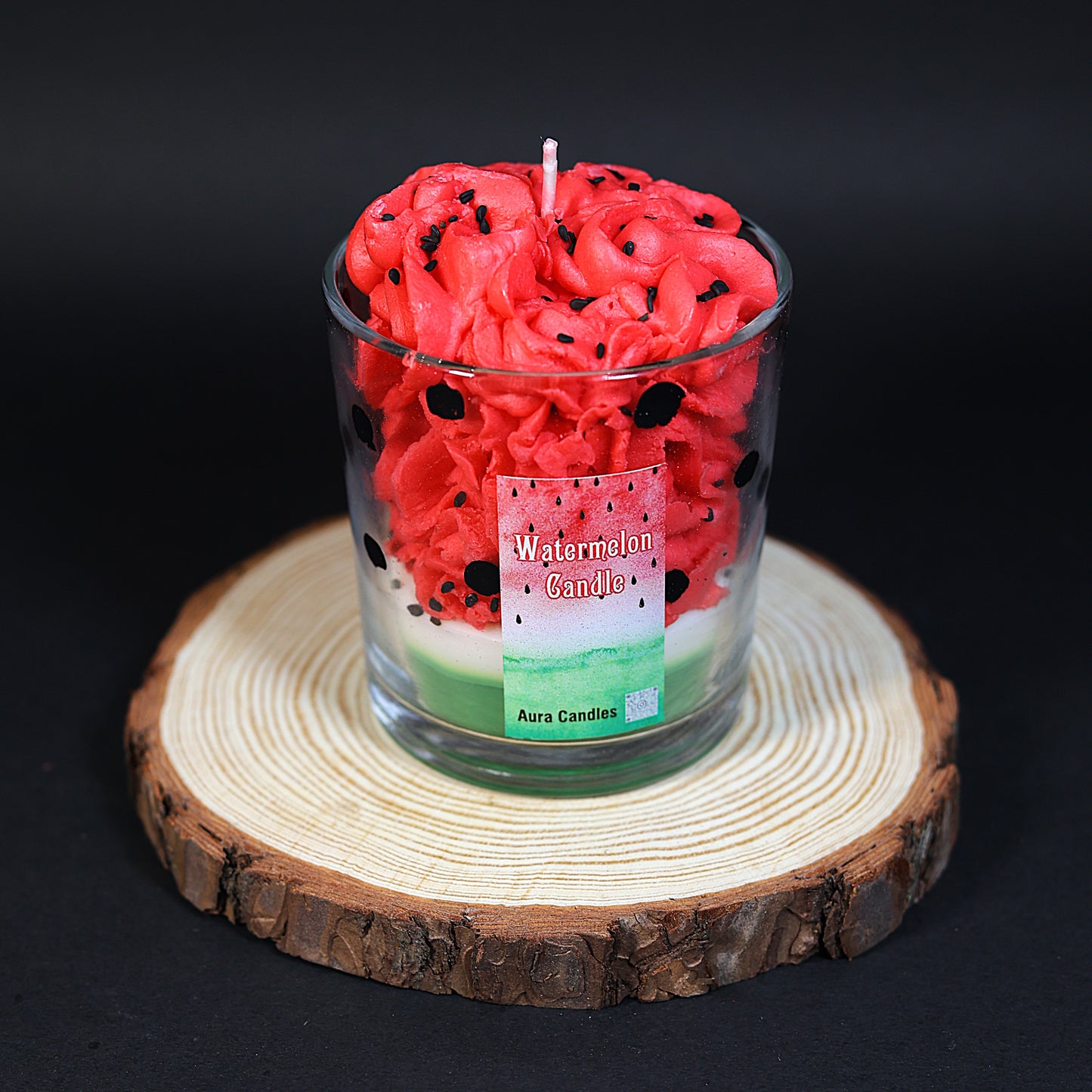 Fragrance of Nature – Watermelon Scented Multi Color Candle