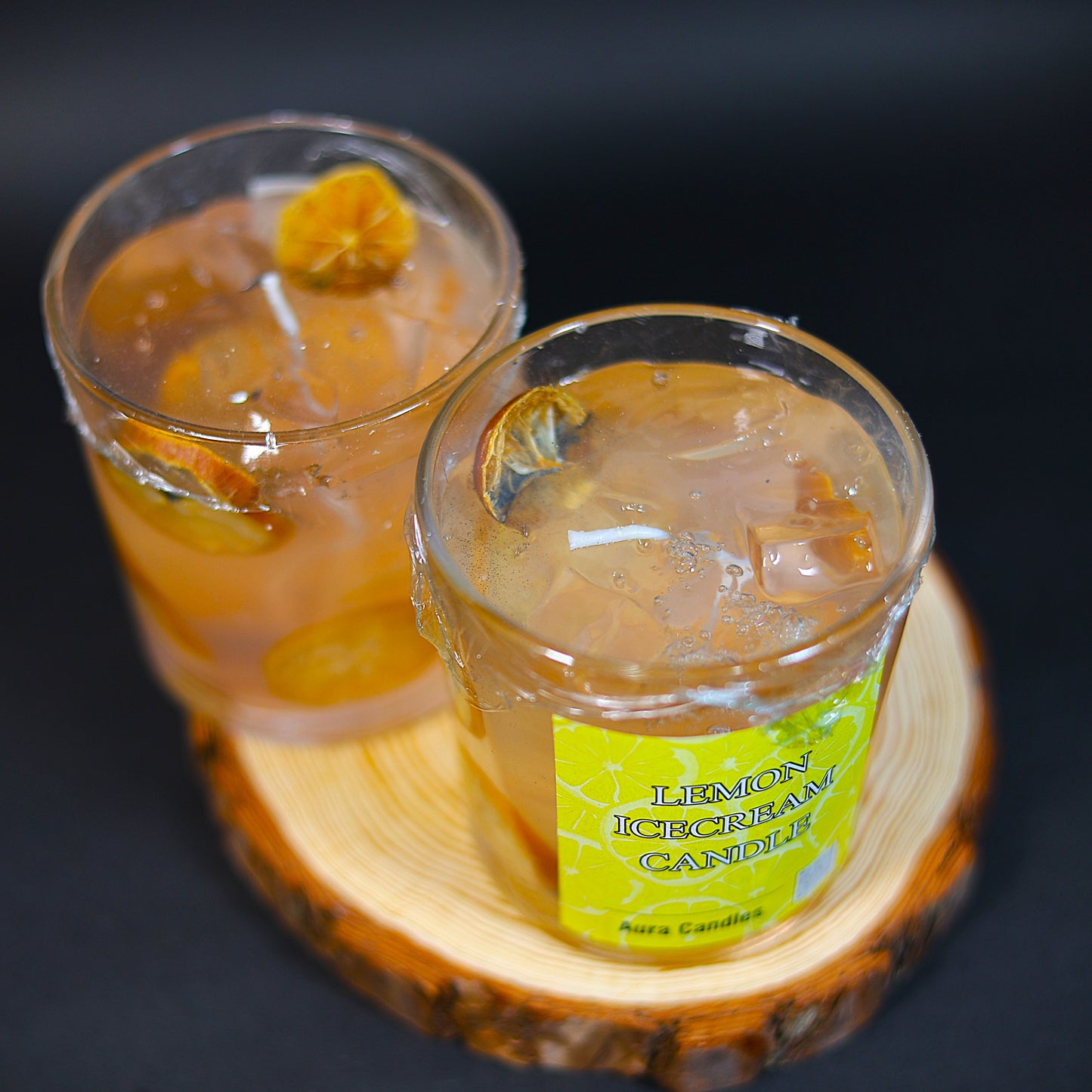 Fragrance of Nature – Lemon Scented Jelly Candle