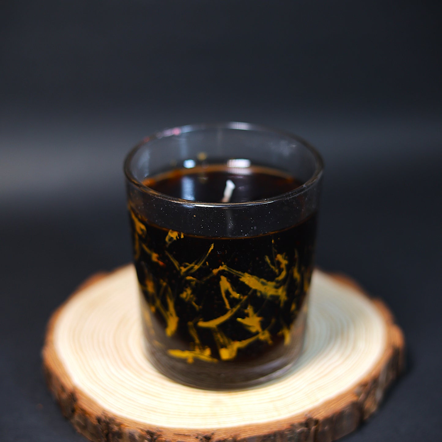 Fragrance of Nature – Blackberries Scented Jelly Candle Black