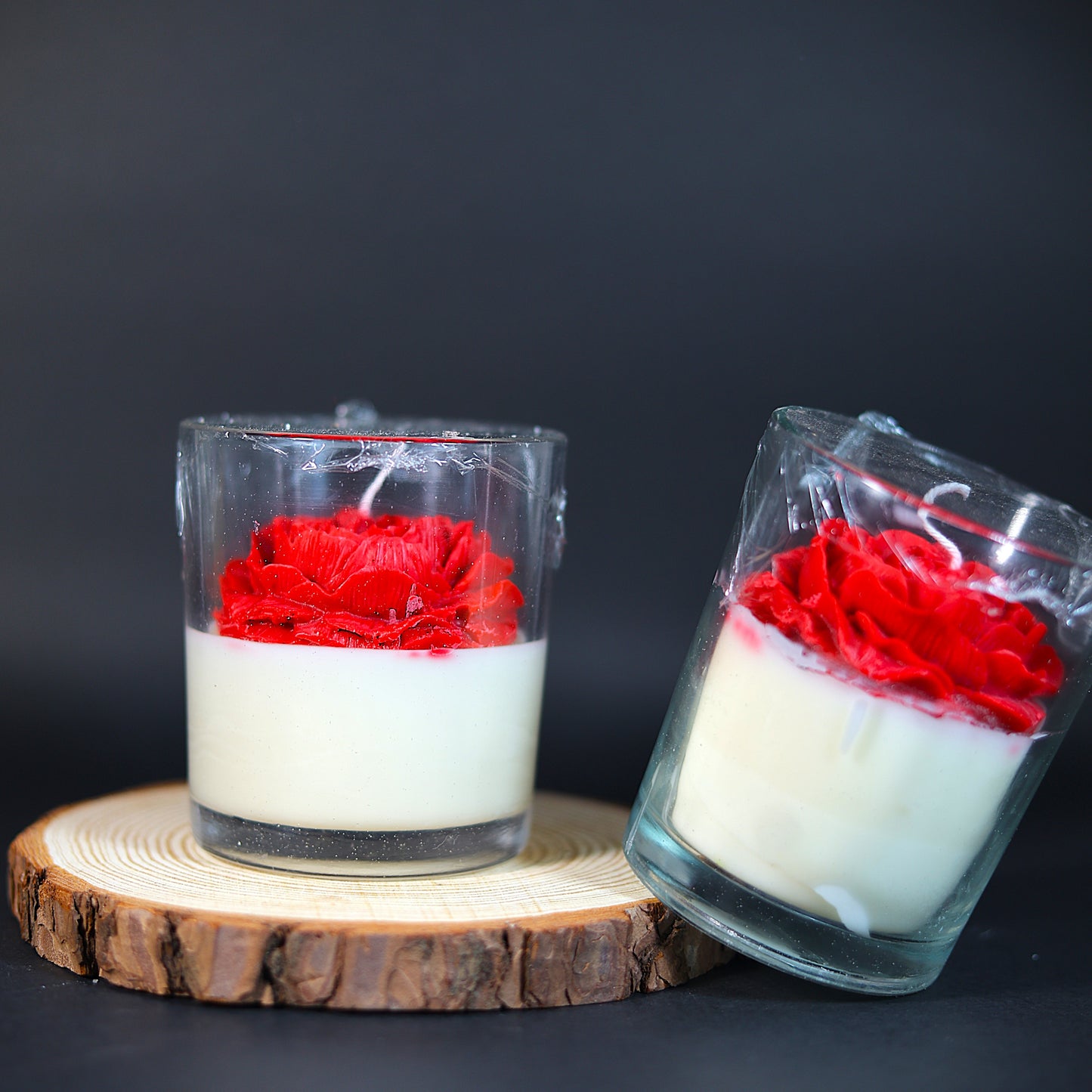 Fragrance of Nature – Rose Scented Multi Color Candle
