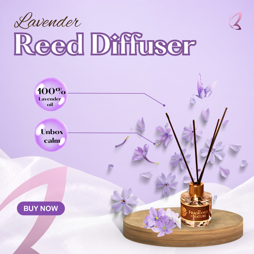 Fragrance of Nature Lavender Reed Diffuser