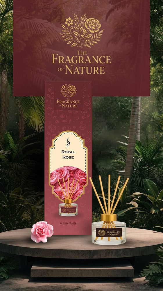 Fragrance of Nature Royal Rose Reed Diffuser