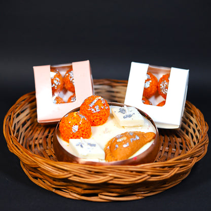 Fragrance of Nature – Festival Modak, Kaju Katli & Sanjori Scented Candle
