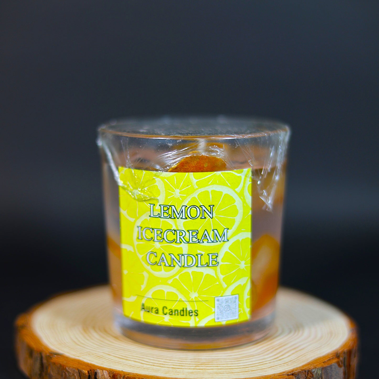 Fragrance of Nature – Lemon Scented Jelly Candle