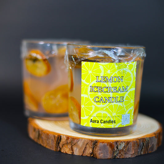 Fragrance of Nature – Lemon Scented Jelly Candle