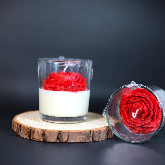 Fragrance of Nature – Rose Scented Multi Color Candle