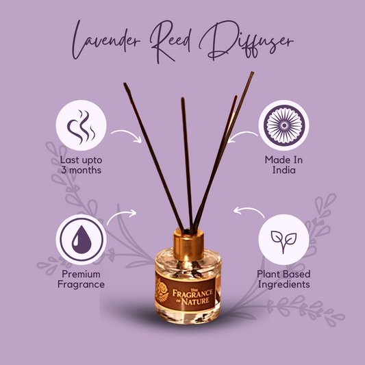 Fragrance of Nature Lavender Reed Diffuser
